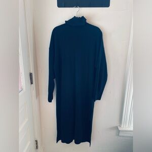 Navy Cashmere Dress